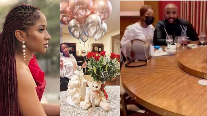 Adesua Etomi makes first appearance after welcoming her BABY (Video)