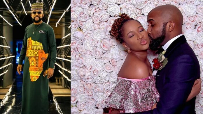 “You are everything I prayed for,Forever loving you” – Adesua Etomi celebrates her Hubby,Banky W as he clocks 40(photos)