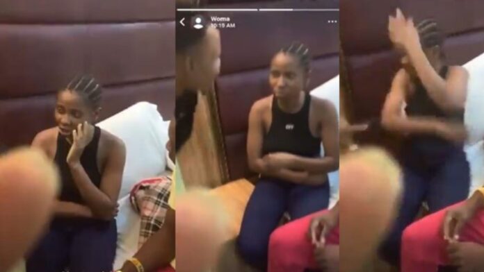 Moment Nigerian young man slapped his girlfriend after she alleged that He Cheated on her.(video)