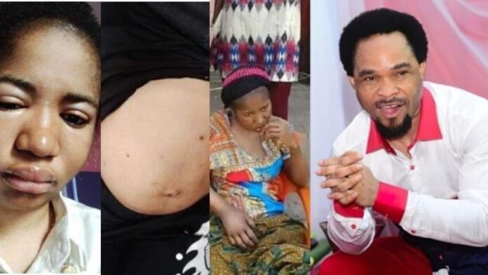 Prophet Odumeje refuses to forgive and lays for curses on sick comedian Ada Jesus suffering from kidney disease after she went to his church to beg for forgiveness for severally insulting him(video)