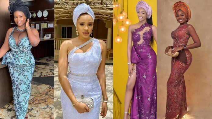Simple,Chicky and Stunning Asoebi styles for Owanbe.