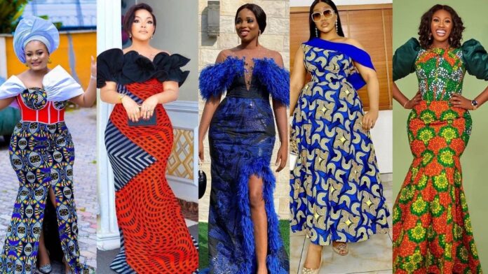Eye popping, gorgeous and Classy Ankara Long gown styles.