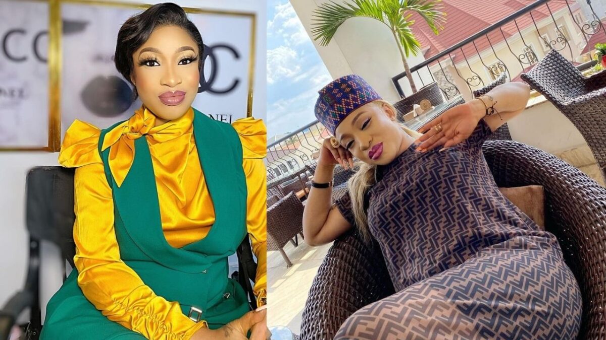 "I'm medically color blind" Tonto Dikeh reveals interesting facts about herself.