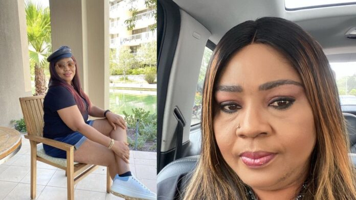 “Your mother will rest in PIECES” –Regina Daniel's Mum,Rita angrily replies troll who called her an “Ashawo Mama”.