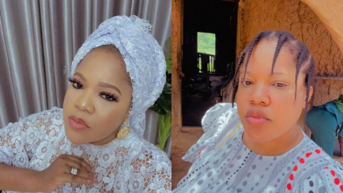 “It’s very wrong to kiss a baby that’s not yours” – Actress Toyin Abraham