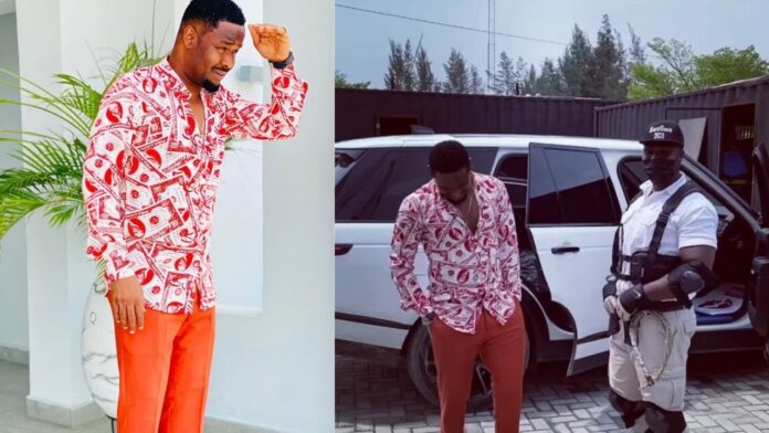 “we move”- Actor, Zubby Micheal says as he flaunts his new Lexus RX Jeep (Video)