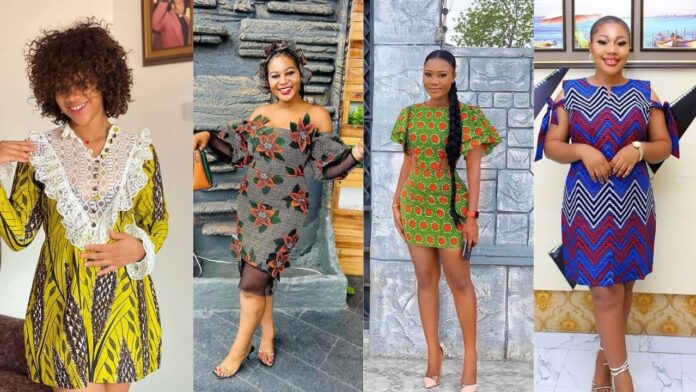 Attractive Ankara short Gown styles for all event