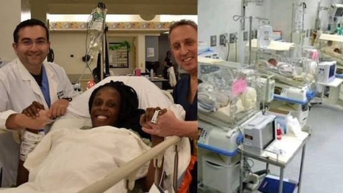 African Woman enters world record as she welcomes nine babies at once