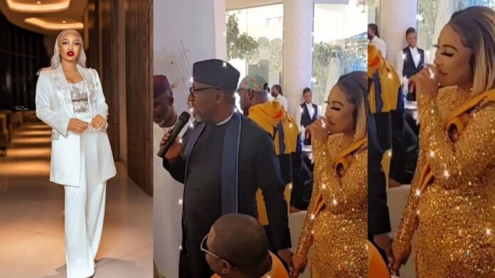 New video from Tonto Dikeh birthday party sparks pregnancy rumours(watch)