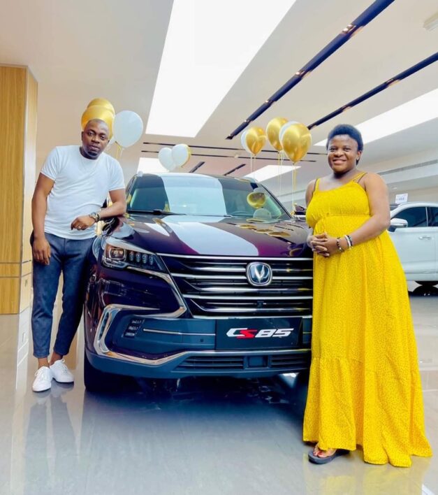 Angela Nwosu Husband buys Her Brand New Car as Push Gift(Vidoes, Photos)