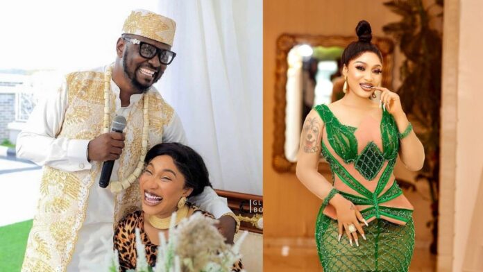 “We Warned You About Posting Your Life On Social Media, Now You Don Cast”– Netizens react to leaked audio from Tonto Dikeh’s man