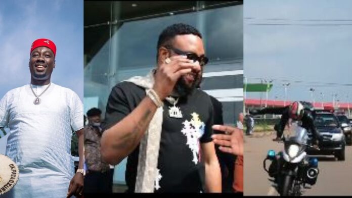 Grand Moment Billionaire, E-Money arrived at Obi Cubana mother’s burial with convoy (Video)