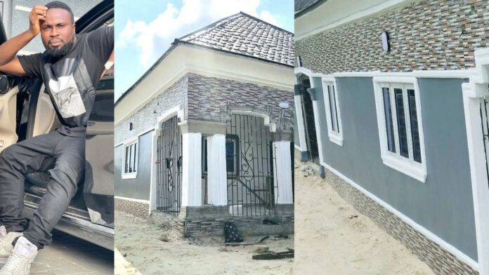 Comedian, Sirbalo Comedy builds an 8-bedroom apartment for his mother(Photos)
