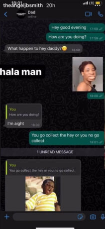 "WAHALA MAN" - BBNaija’s Angel Tags her father as she shares her Recent chat with him