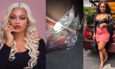  BBNaija star, Tega Reportedly  involved in car accident