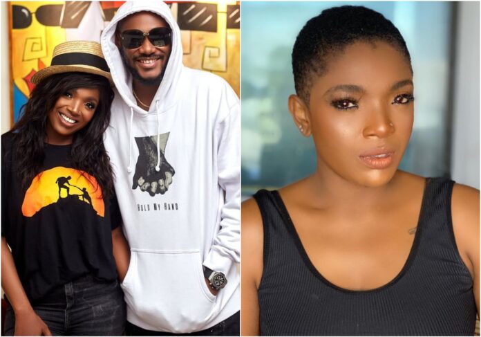 Annie Idibia replies fan who advised her to divorce Tubaba so that she may heal.