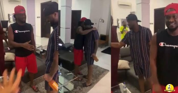 GoodNews : Psquare finally reunite as both hug each other after years of apart (Video)