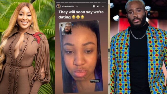 “They will soon say we are dating” – BBNaija’s Erica says as she shares snapshot of a video call with Kiddwaya