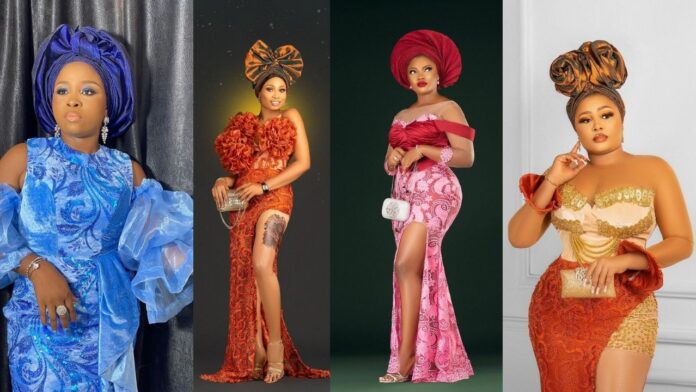 Asoebi 2022 : Stunning, Latest and Elegant Asoebi Styles For Fashionistas(Vol-33)
