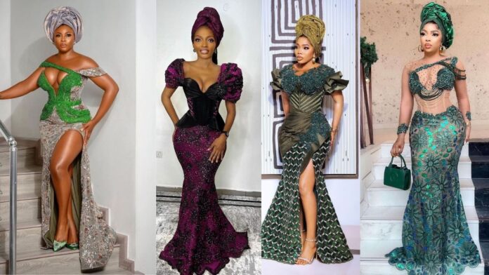 Beautiful Flowing and Eye popping Asoebi styles to slay in
