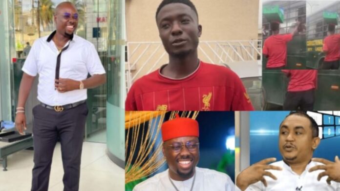 “I will change his life immediately, because he did what touches my soul”. – Obi Cubana vows to help the selfless water hawker who gifted prisoners his entire daily profit in a viral video (Video)