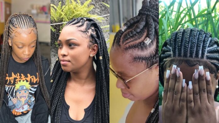 Braided Hairstyles : Beautiful, Latest Fulani Braided hairstyles