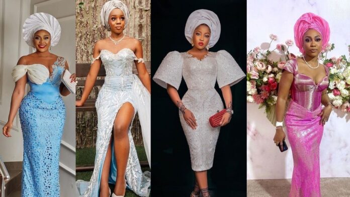 Asoebi Styles 2022 : Gorgeous Asoebi styles to slay with to all Events