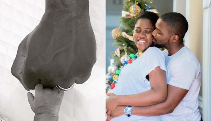 Reality Star, Tobi Bakre Welcomes Baby Boy with his Wife