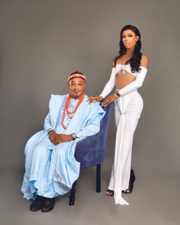 “Thanks for giving me the greatest love any parent can give their daughter” – Crossdresser, James Brown writes as he celebrates his father on His birthday