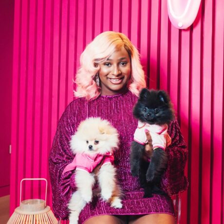 "Get a man to impregnate you instead of calling your pet dogs your kids" – Man Advise DJ Cuppy, she reacts