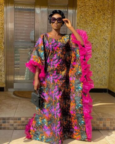 10 ways to Enhance your Beauty with Ankara long gown styles