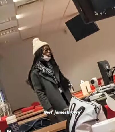 Cross dresser, James Brown, commences study in a university at UK (video)