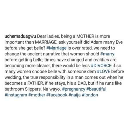  "Motherhood is more important than marriage" -Actor Uche Maduagwu advises women to have kids if their life partner is taking time to show up
