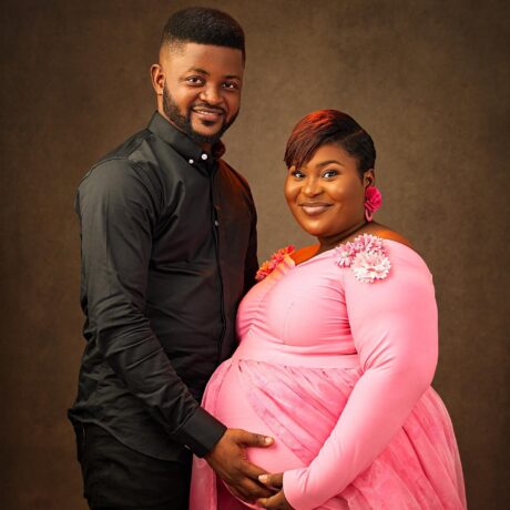 Gospel artiste, Judikay welcomes her first child, a baby boy with her Husband