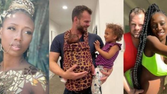 Korra Obidi’s estranged husband, Justin tags himself a “single dad” as he shares new photo with his daughters