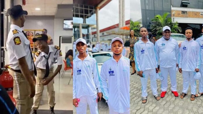 Ex-Chicken Republic Security Boys Aka Happie Boys Nigerians as they’re set to travel abroad (Video)