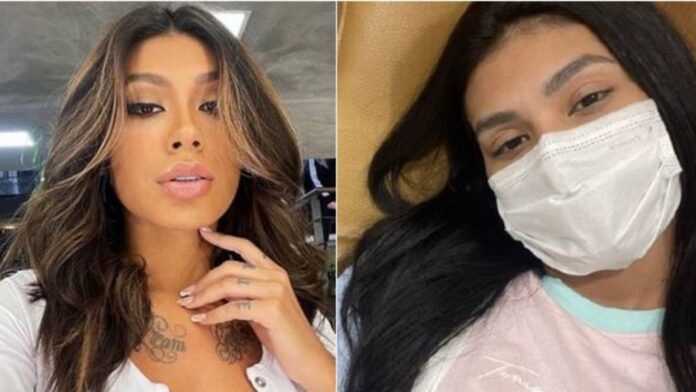 Singer Pocah hospitalized with trapped gas after holding in her farts while she was with her boyfriend (Video)