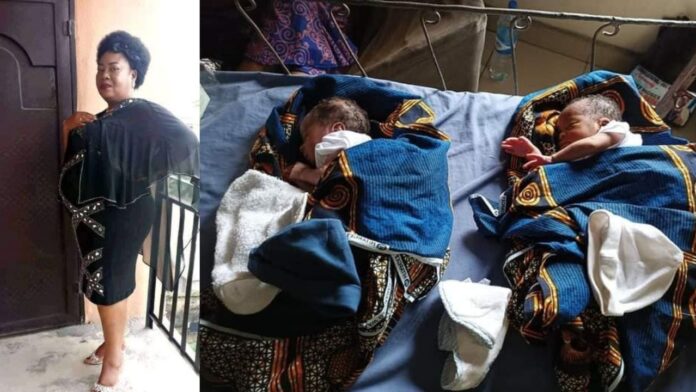 Nigerian woman gives birth to twins after 16 years of waiting (photos)