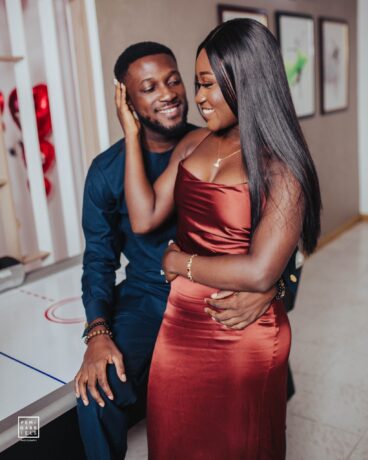 Lady gets engaged to man who slid into her DM three years ago (Photos)