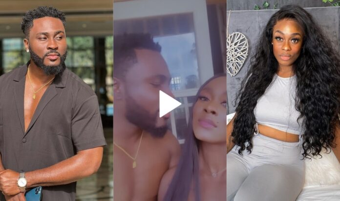 Reality TV stars, Pere and Uriel spark dating rumour after being spotted getting cozy (video)