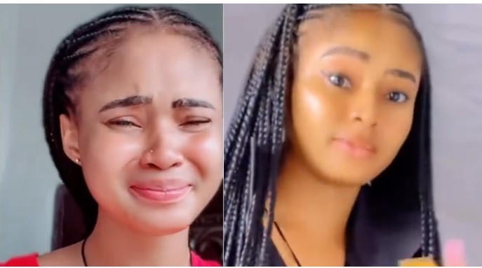 "I refused to leave my boyfriend despite him cheating countless times" – Young Lady breaks down in tears as she Explains the story of her life(Video)