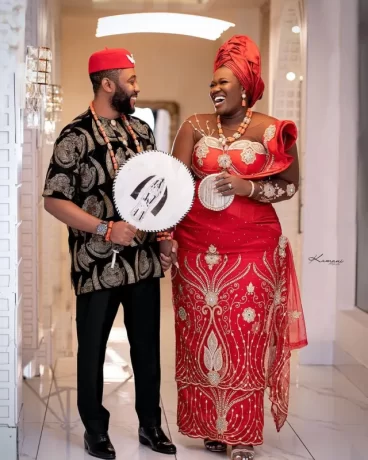  “I will marry you again and again” – Comedienne, Real Warri Pikin writes as she celebrates 9th wedding anniversary with hubby