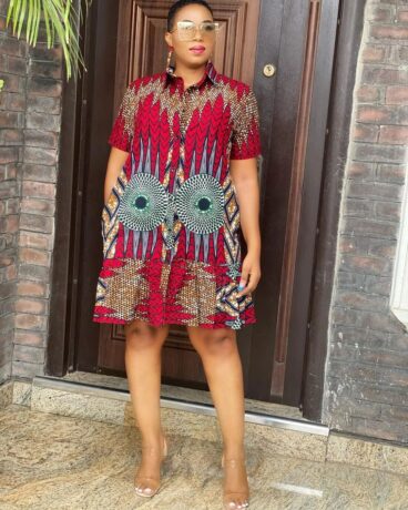 2022 Latest, Beautiful ankara short gown styles to slay in 