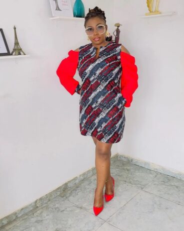 2022 Latest, Beautiful ankara short gown styles to slay in 