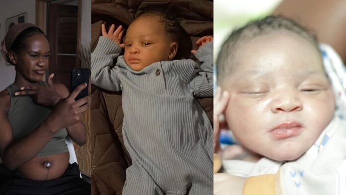 Comedian, Maraji shares adorable photos and videos of her newborn son(Watch)