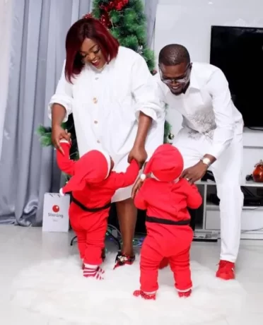  “If you don’t want me to expose your family then don’t expose mine" - JJC Skillz’s baby mama threatens to expose Funke Akindele as she shares a photo showing the faces of the couple’s twin boys(Photo)