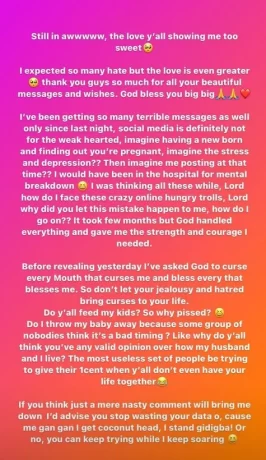  “You can’t troll me for being fruitful” – Nigerian woman shuns people mocking her for getting pregnant shortly after childbirth