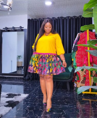  Latest, Beautiful official ankara short gown styles for all ladies