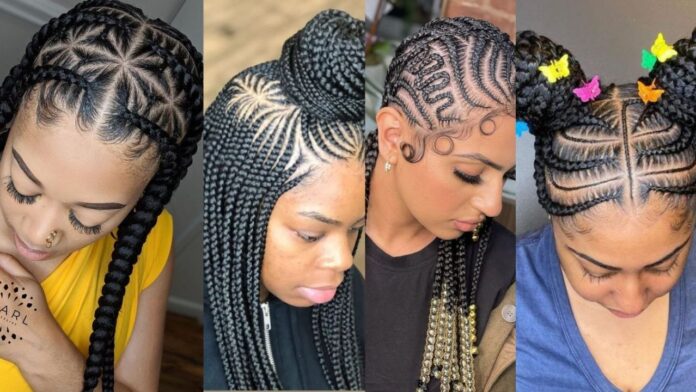 Trending Ghana Braids hairstyles for 2022