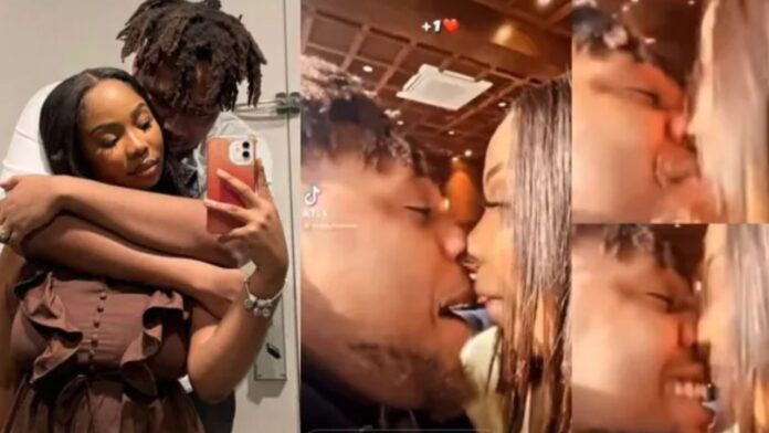 Singer Buju shows off his girlfriend as they lock lips in loved-up video (watch)